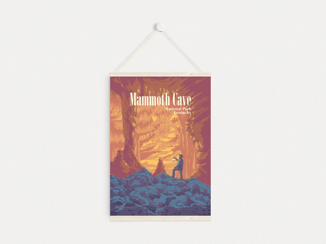 Mammoth Cave National Park Travel Poster