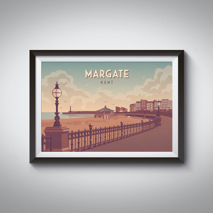 Margate Seaside Travel Poster