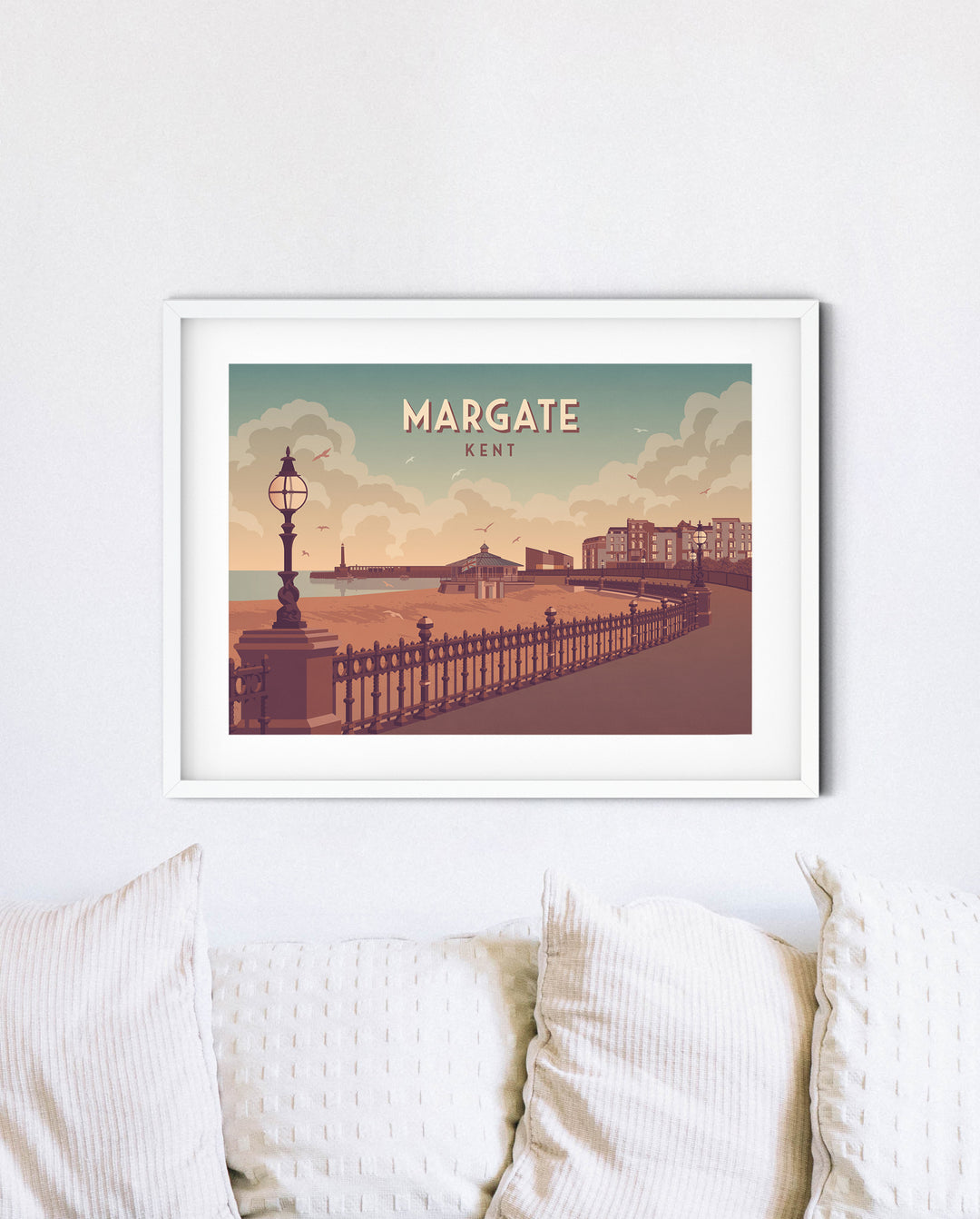 Margate Seaside Travel Poster