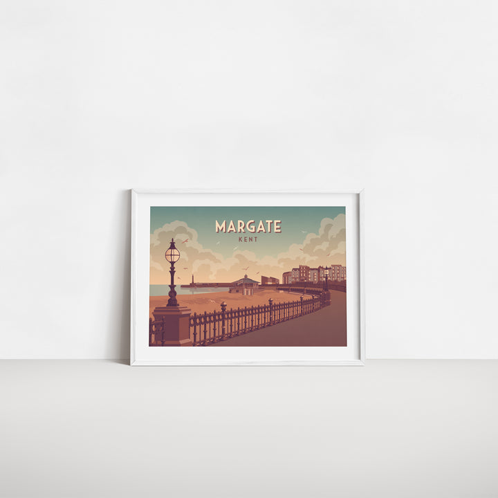 Margate Seaside Travel Poster