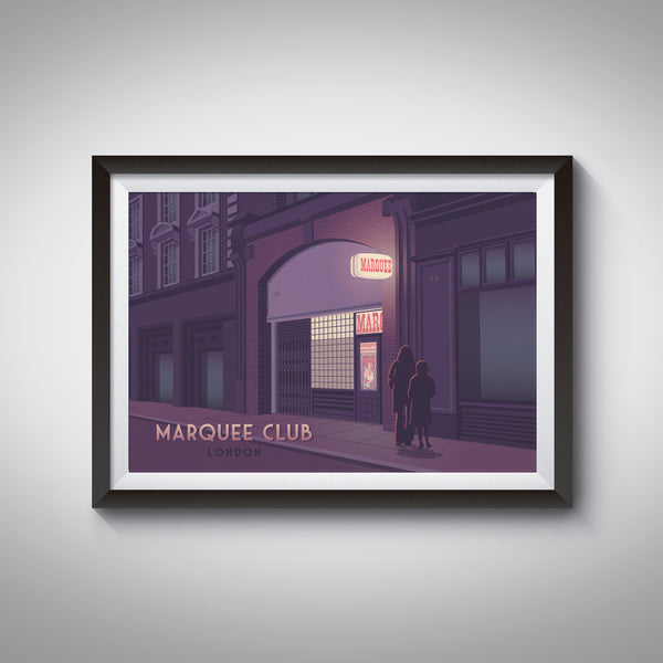 Marquee Club Wardour Street Poster