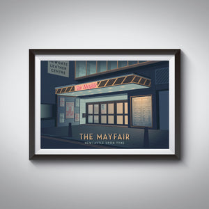 The Mayfair Ballroom Newcastle Poster