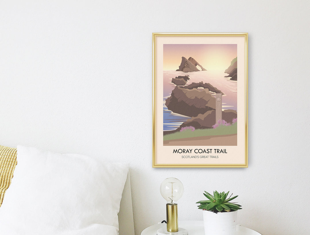 Moray Coast Trail Scotland's Great Trails Poster