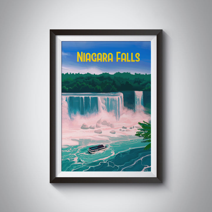 Niagara Falls Travel Poster