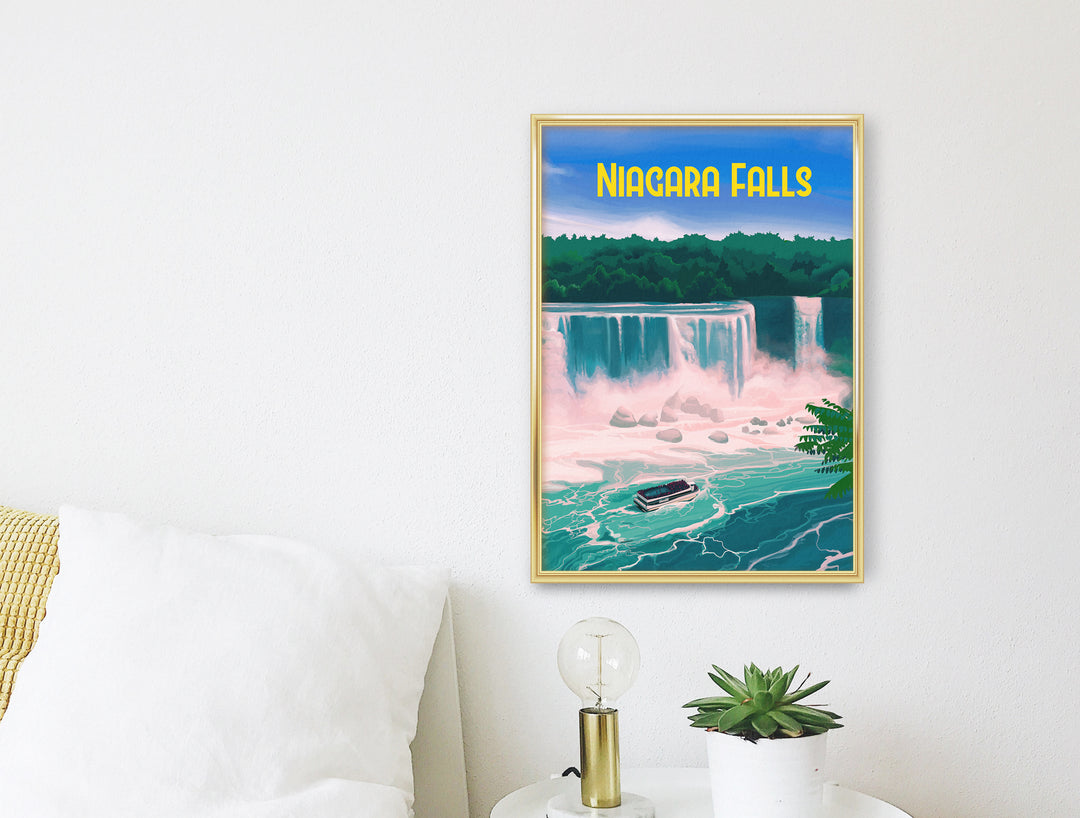 Niagara Falls Travel Poster