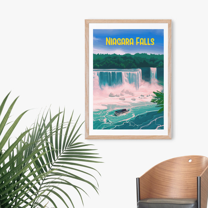 Niagara Falls Travel Poster