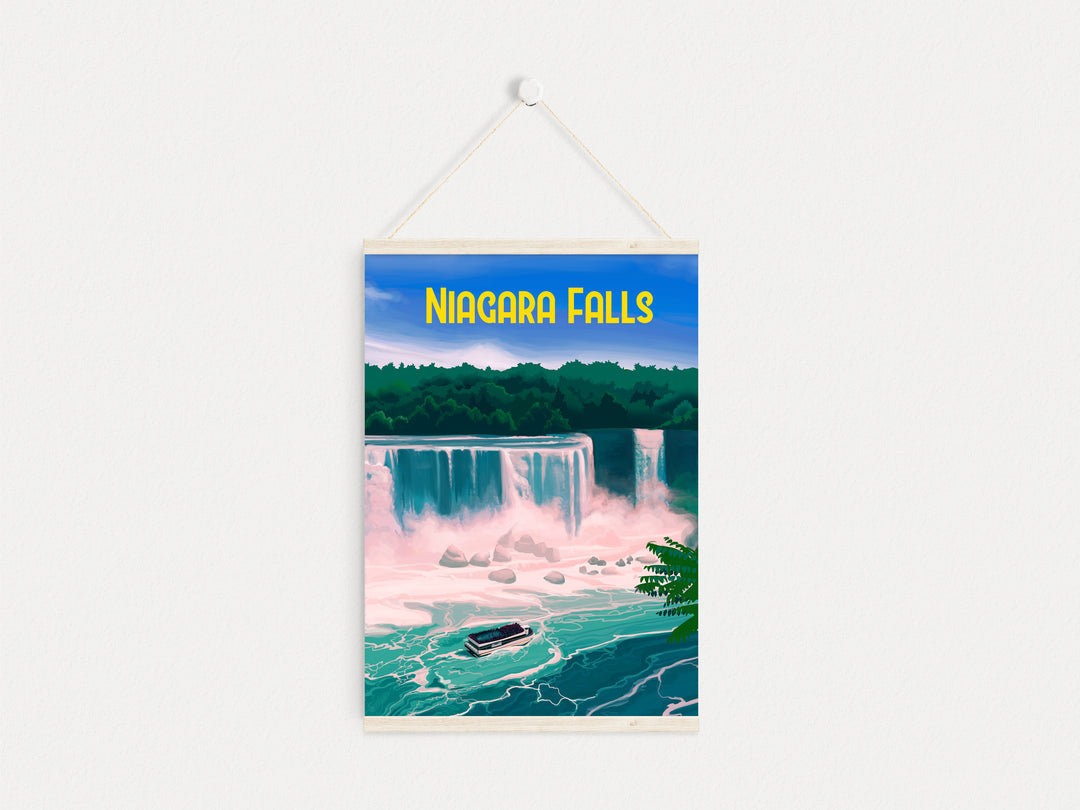 Niagara Falls Travel Poster