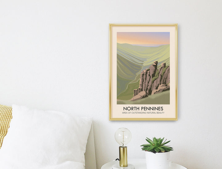 North Pennines AONB Travel Poster