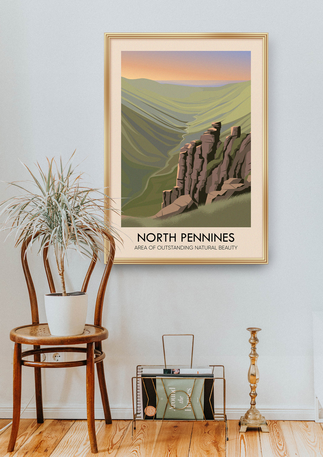 North Pennines AONB Travel Poster