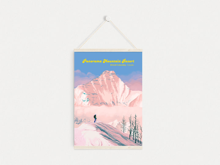 Panorama Mountain Ski Resort Travel Poster