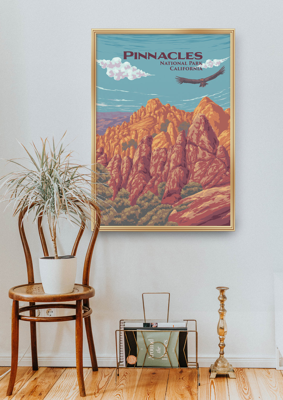 Pinnacles National Park Travel Poster