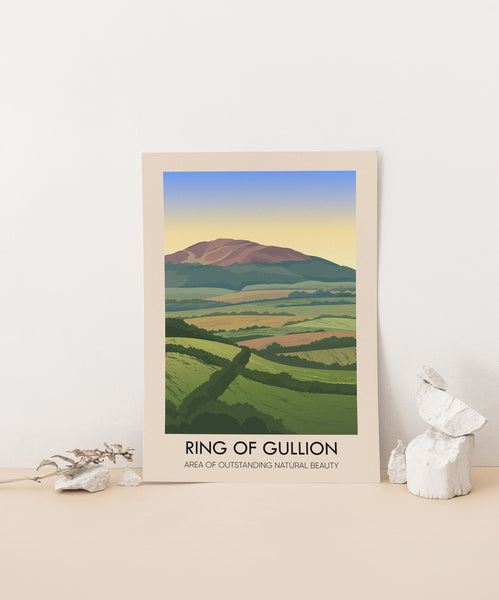 Ring Of Gullion AONB Travel Poster