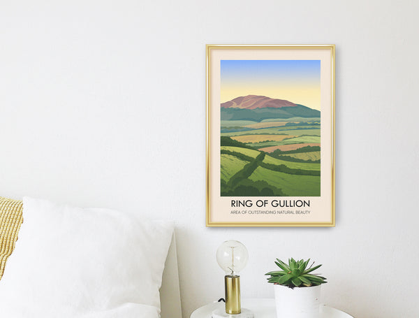 Ring Of Gullion AONB Travel Poster