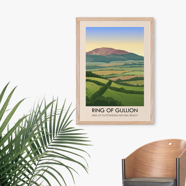 Ring Of Gullion AONB Travel Poster