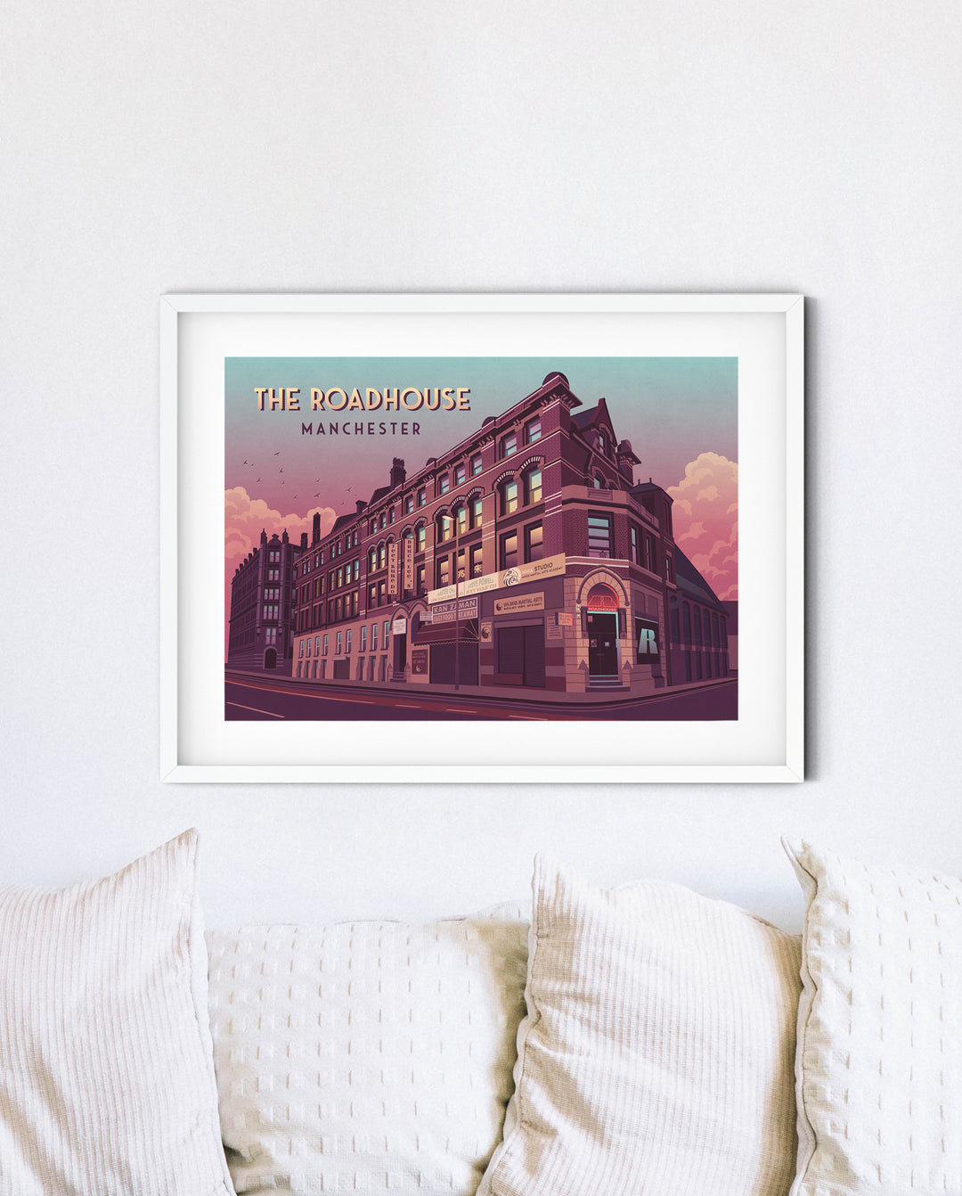 The Roadhouse Manchester Travel Poster