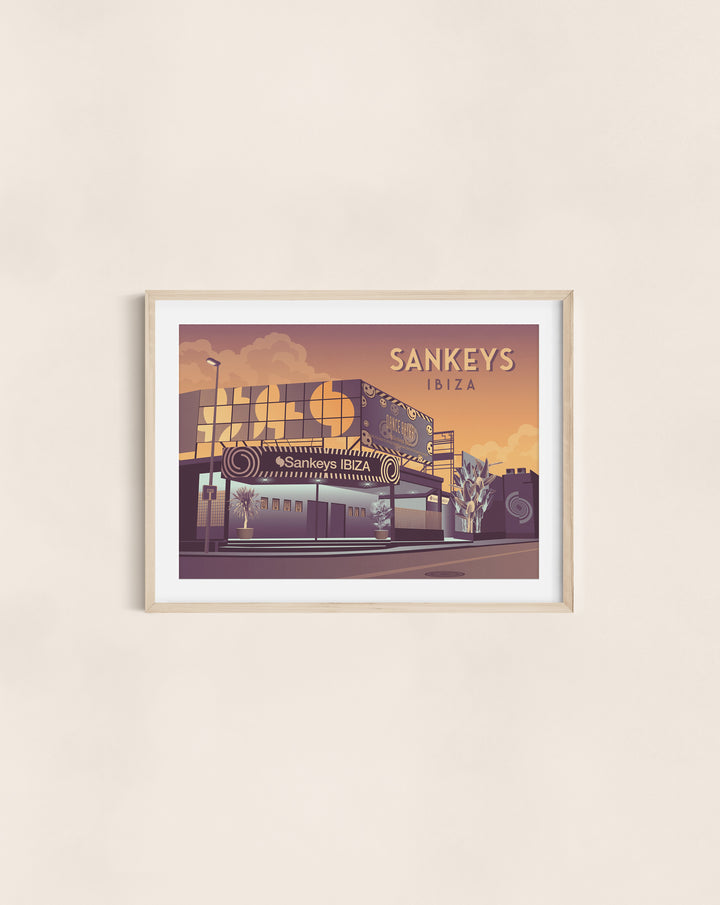 Sankeys Ibiza Poster