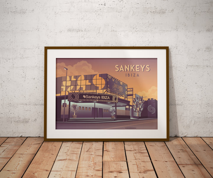 Sankeys Ibiza Poster