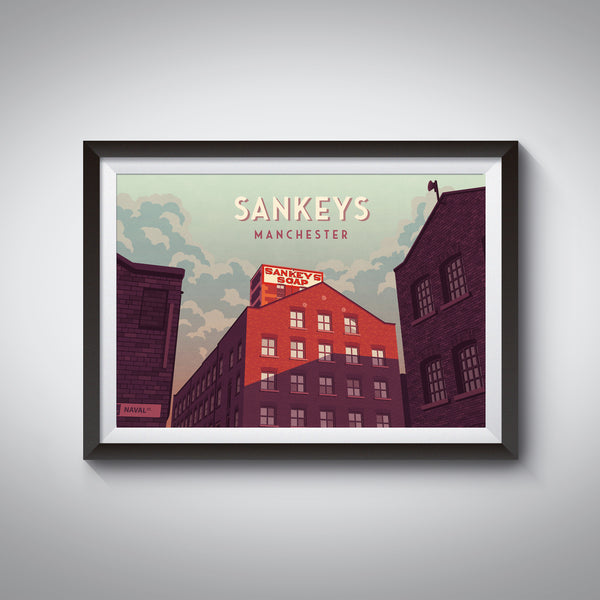 Sankeys Manchester Poster
