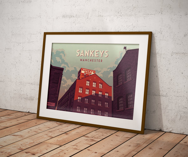 Sankeys Manchester Poster