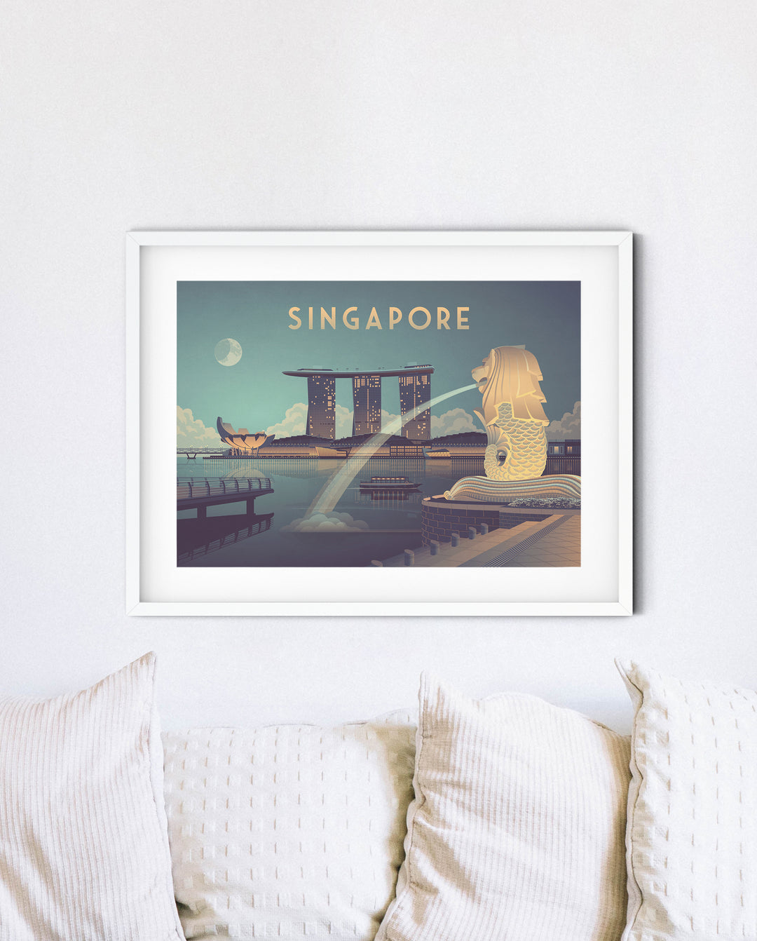 Singapore Travel Poster