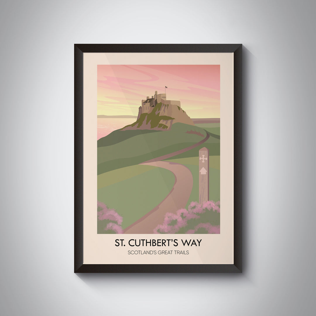 St Cuthbert's Way Scotland's Great Trails Poster