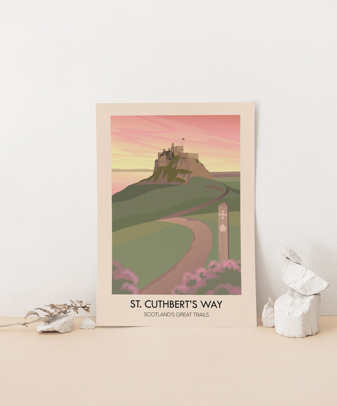 St Cuthbert's Way Scotland's Great Trails Poster