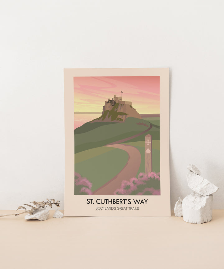 St Cuthbert's Way Scotland's Great Trails Poster