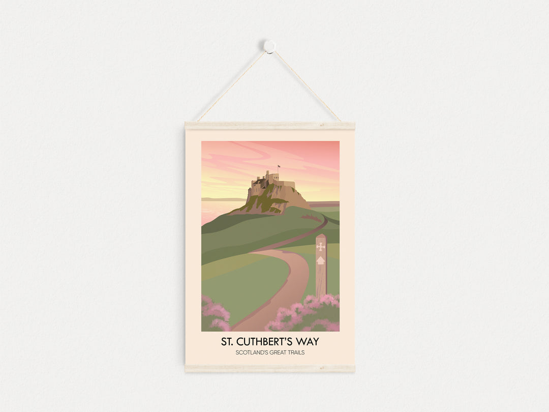 St Cuthbert's Way Scotland's Great Trails Poster