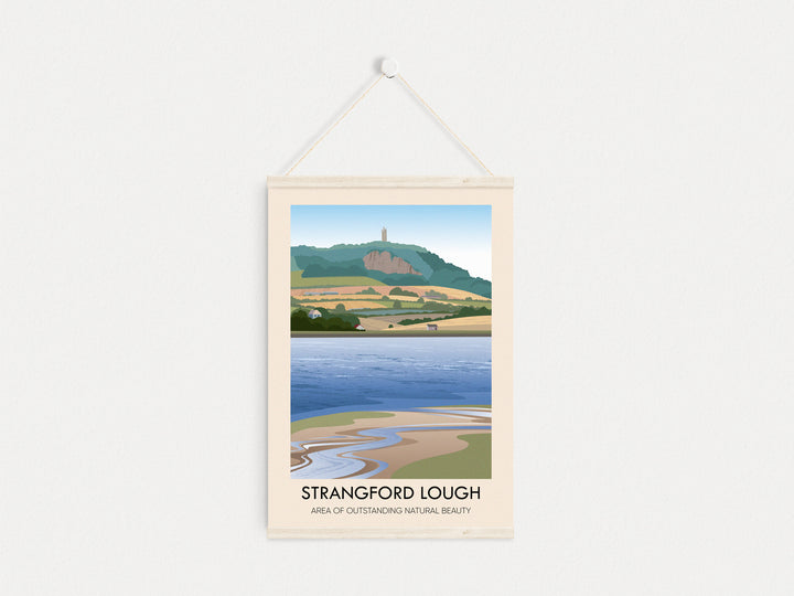 Strangford Lough AONB Travel Poster