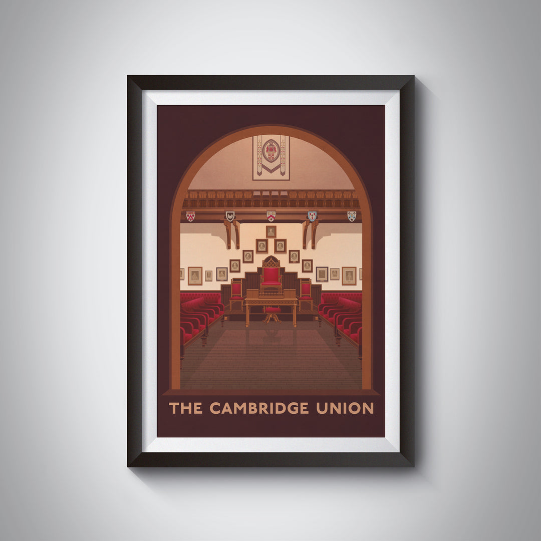 Cambridge Union Travel Poster