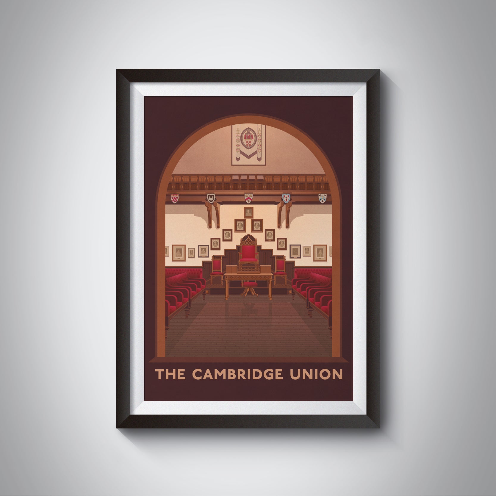 Cambridge Union Travel Poster