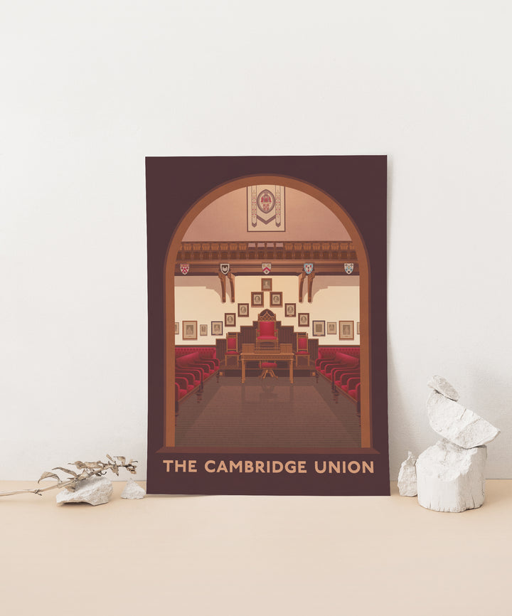 Cambridge Union Travel Poster