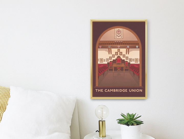 Cambridge Union Travel Poster