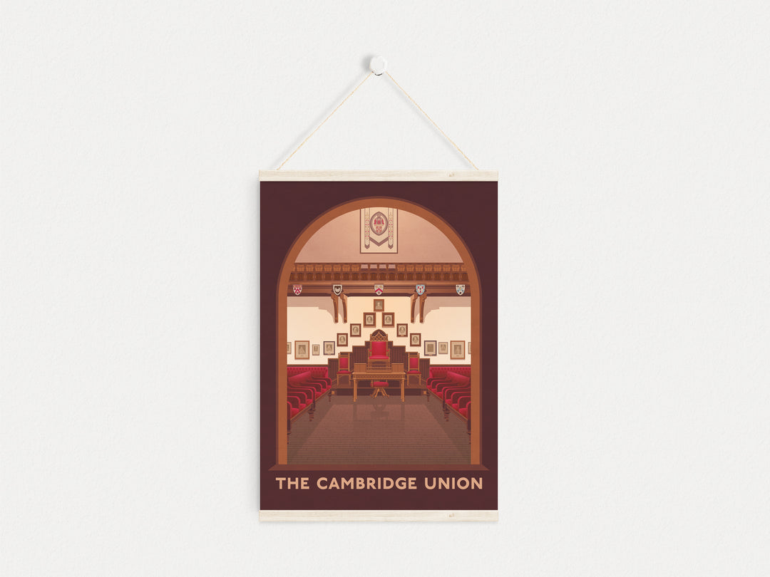 Cambridge Union Travel Poster