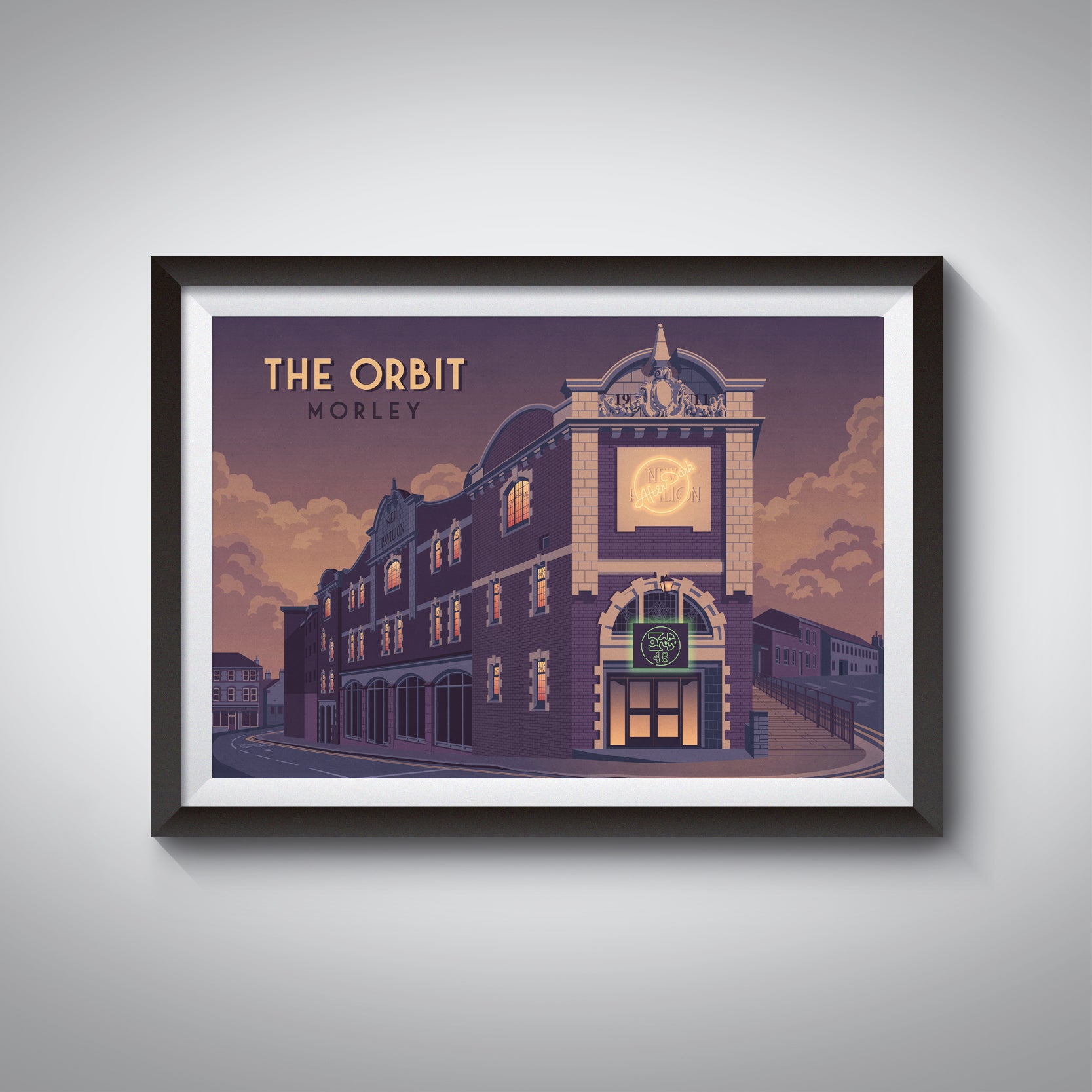 The Orbit Leeds Poster