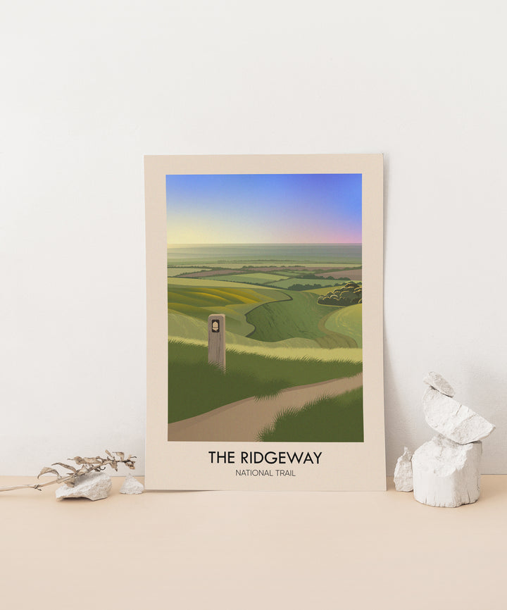 The Ridgeway National Trail Travel Poster