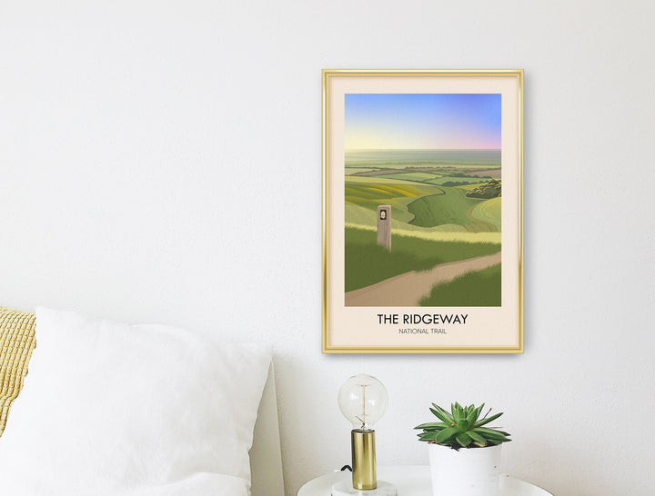 The Ridgeway National Trail Travel Poster