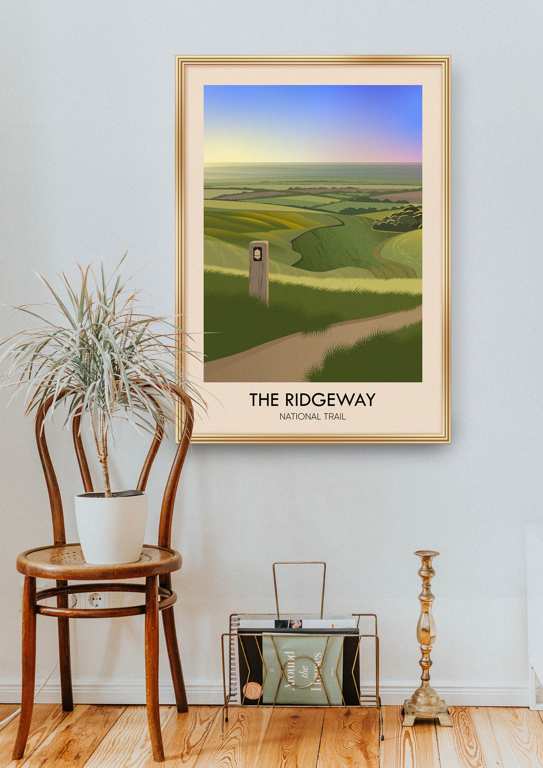 The Ridgeway National Trail Travel Poster