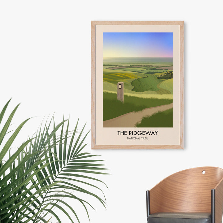 The Ridgeway National Trail Travel Poster