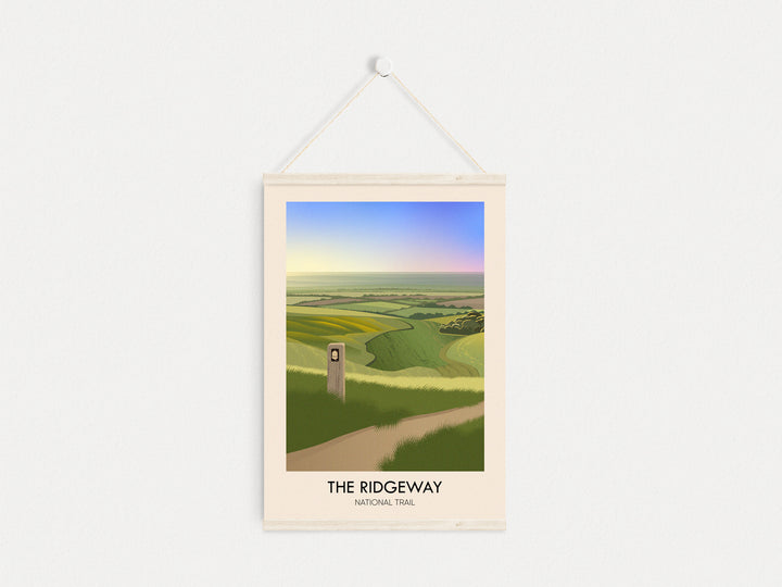 The Ridgeway National Trail Travel Poster