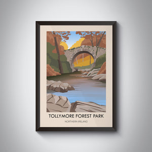 Tollymore Forest Park Travel Poster
