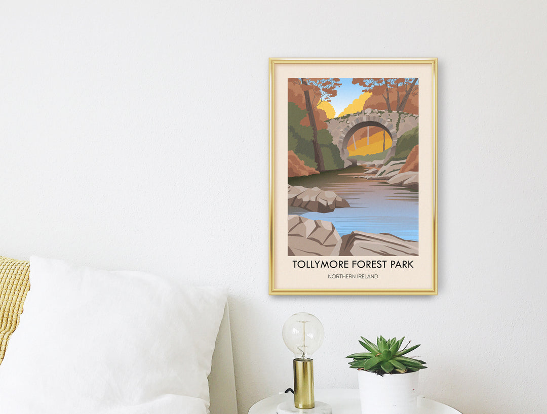 Tollymore Forest Park Travel Poster