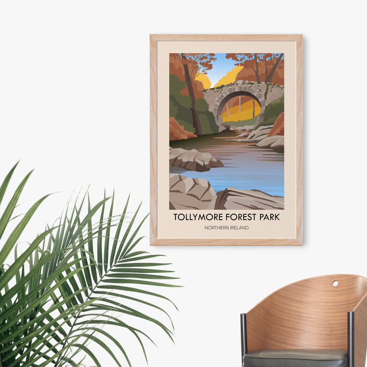 Tollymore Forest Park Travel Poster