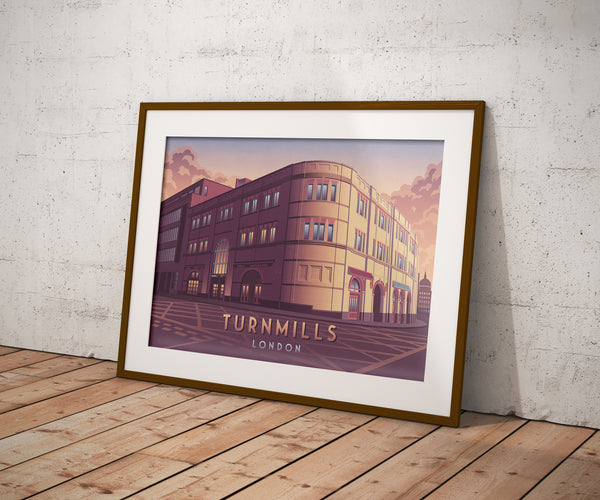 Turnmills Nightclub London Travel Poster