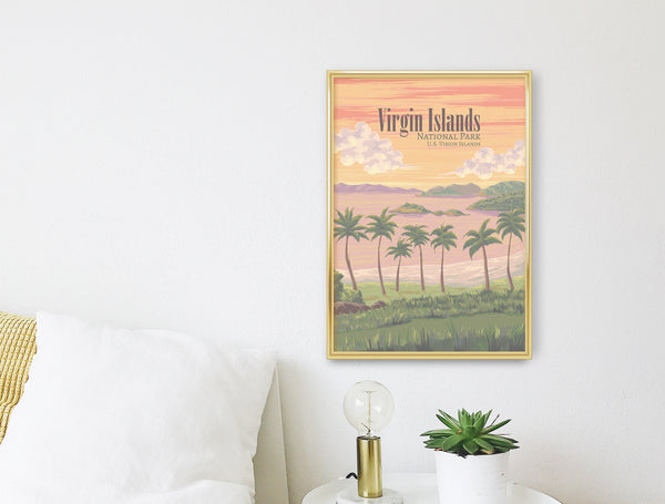 Virgin Islands National Park Travel Poster