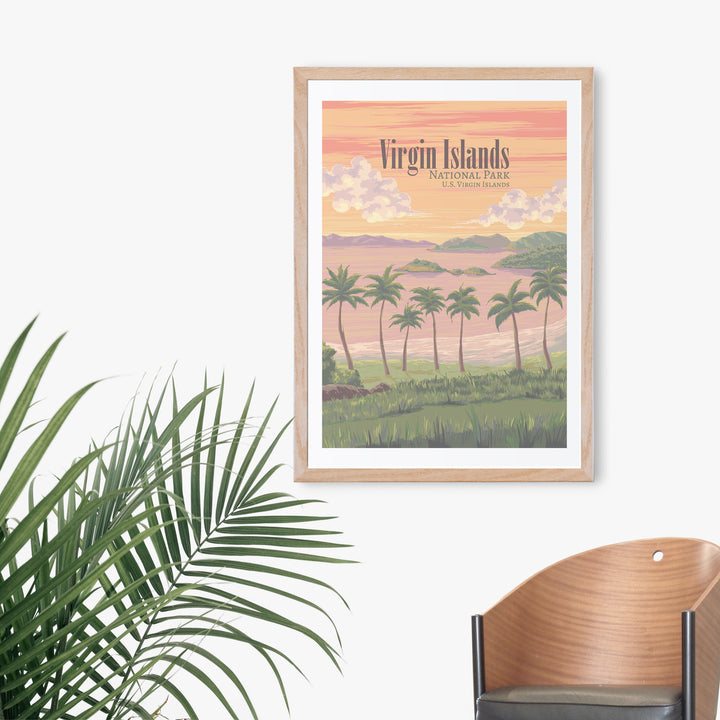 Virgin Islands National Park Travel Poster