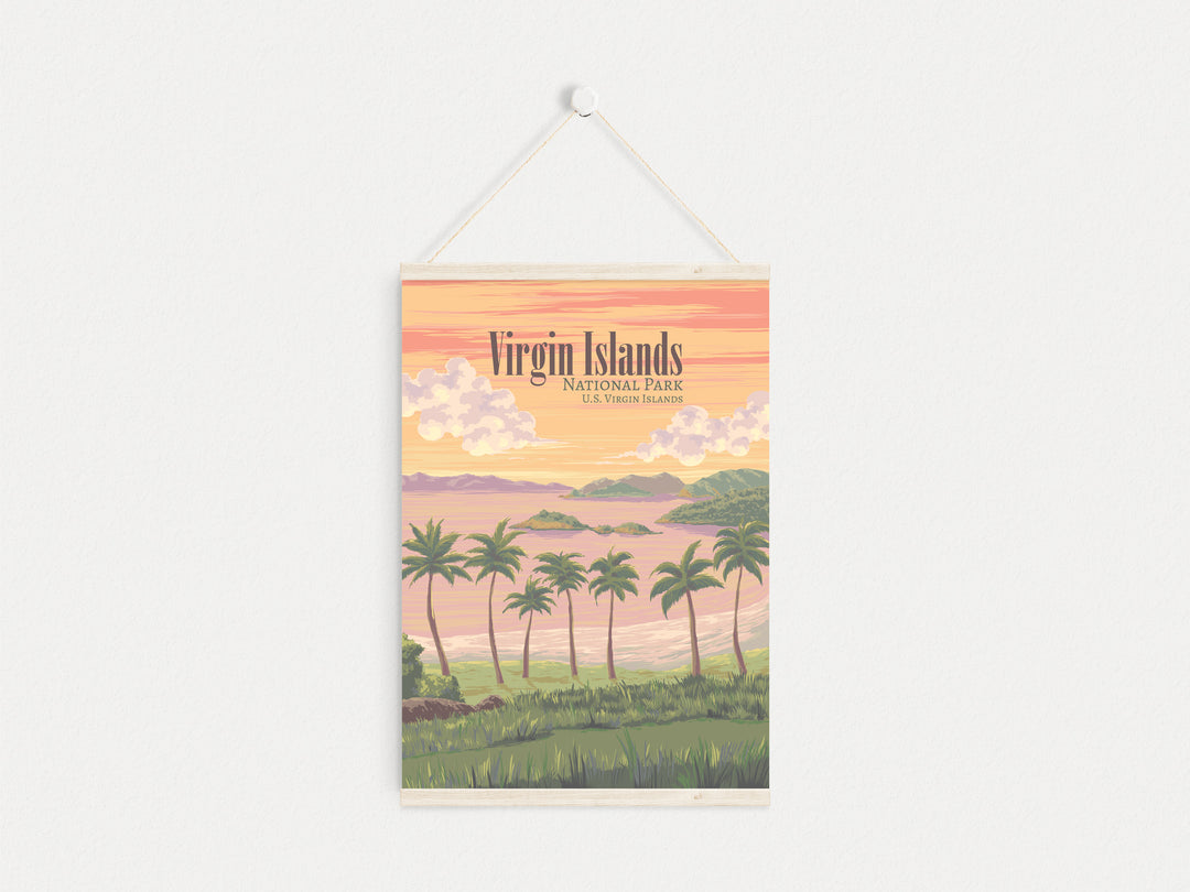 Virgin Islands National Park Travel Poster