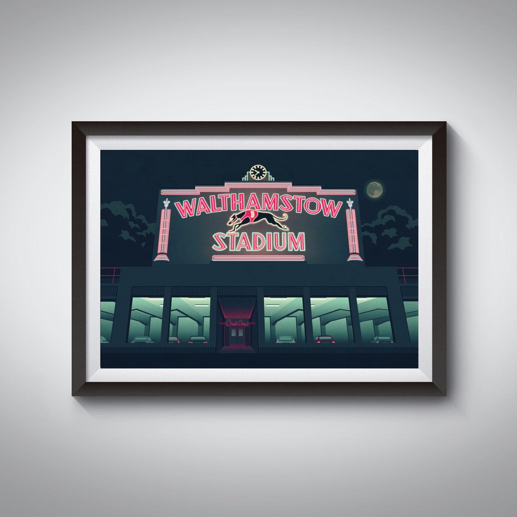 Walthamstow Stadium London Travel Poster
