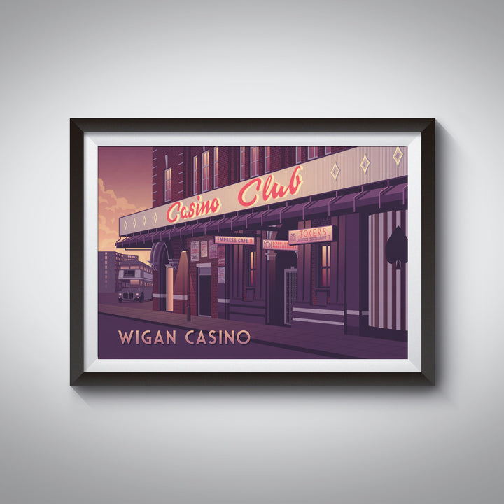 Wigan Casino Nightclub Poster