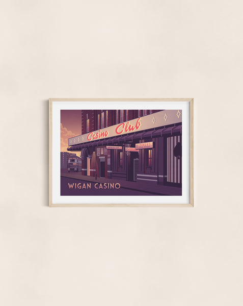 Wigan Casino Nightclub Poster